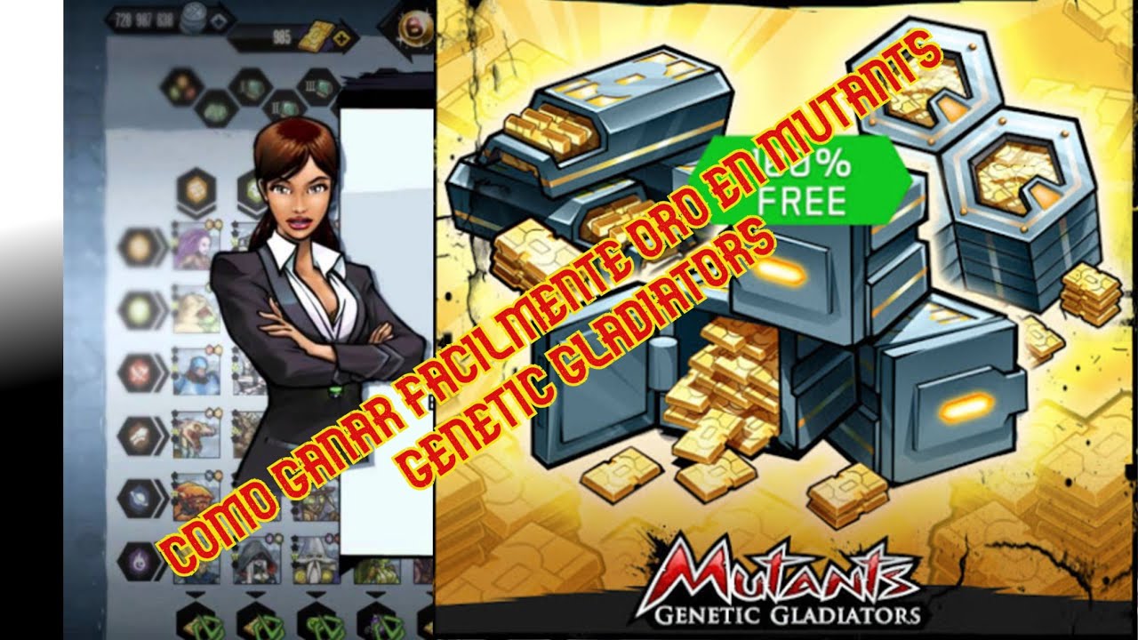 COMO GANAR FACILMENTE ORO EN MUTANTS GENETIC GLADIATORS