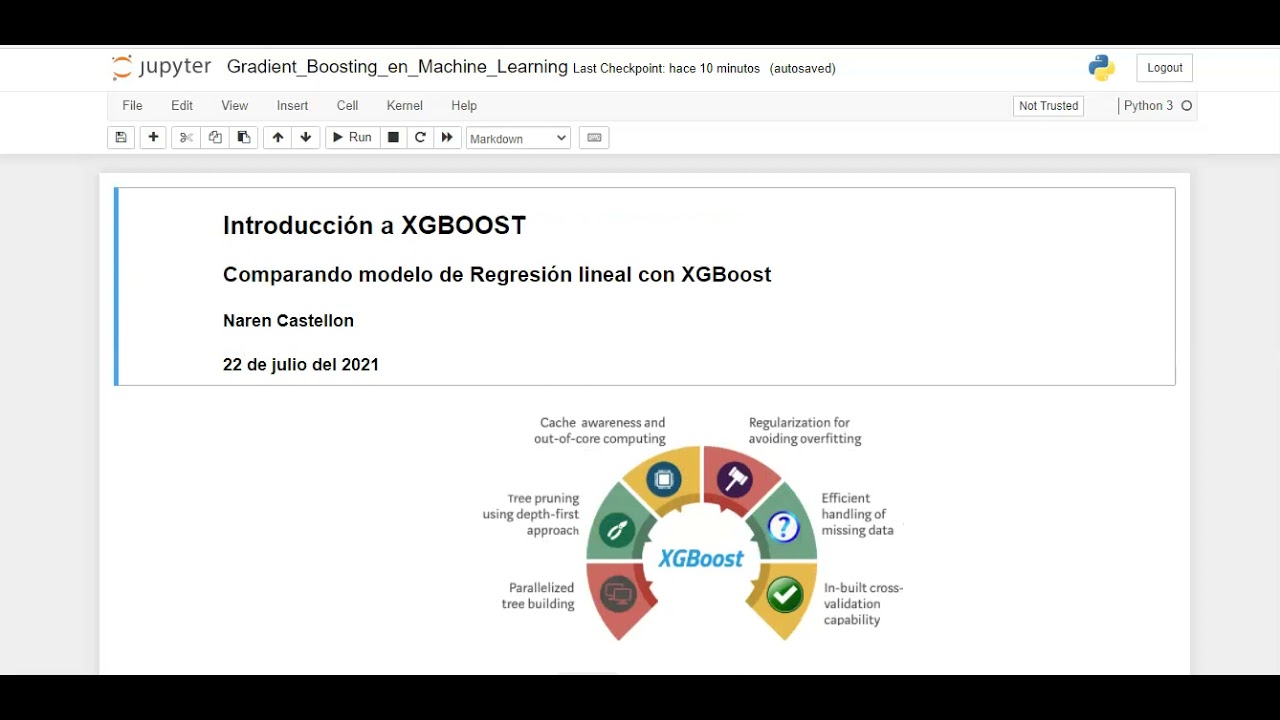 Comparación de modelo de Regresión lineal con Xgboost con Python