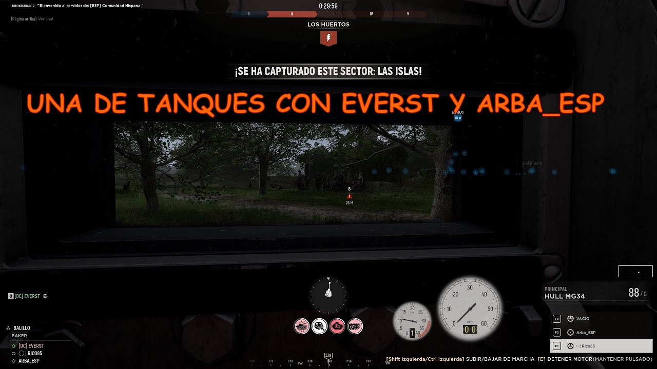 Hell Let Loose: Una de Tanques con Everst y Arba