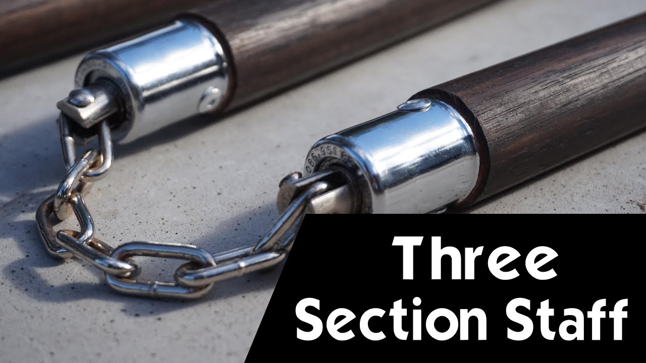 Three Section Staff Tutorial - Learn Basic Sanjiegun Moves | Martial Arts Explained