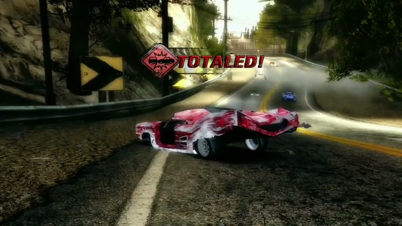 Burnout Revenge: Crashbreaker Road Rage - Fowards (Lone Peak) AGAIN with Low Rider
