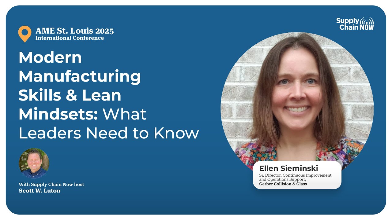 Modern Manufacturing Skills & Lean Mindsets: What Leaders Need to Know