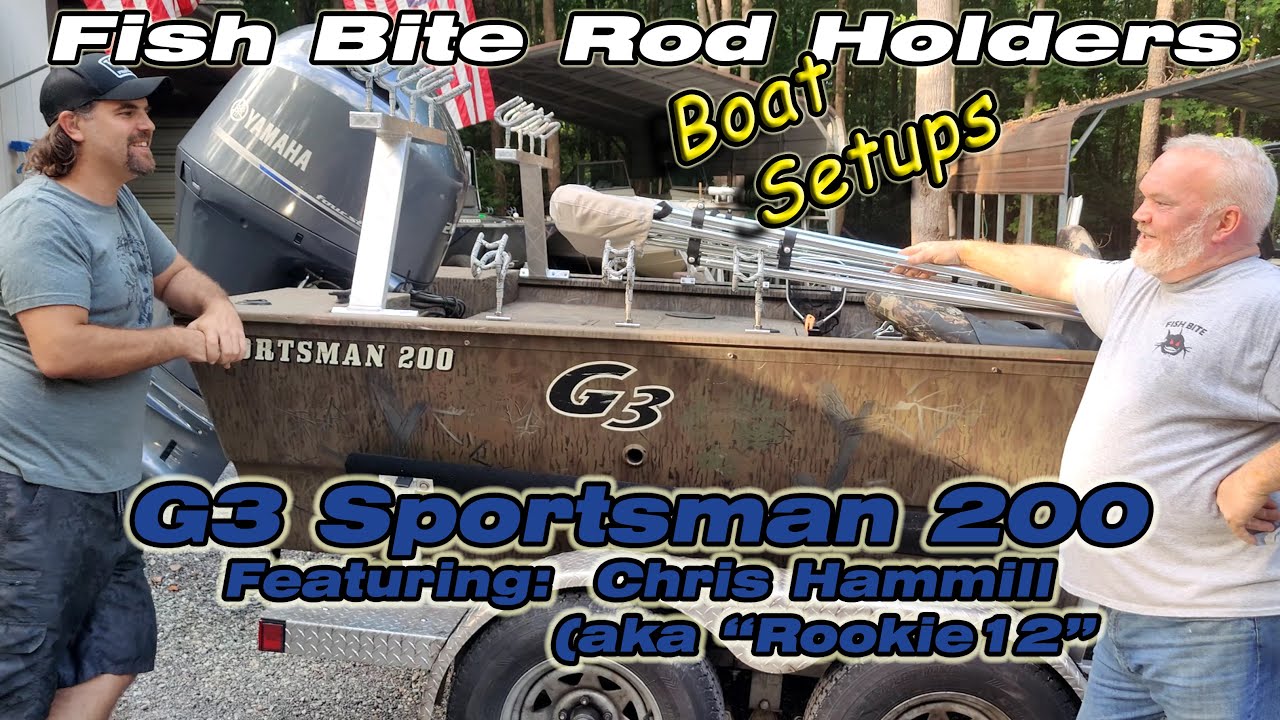 Fish Bite Rod Holders: Chris Hammill's (aka 