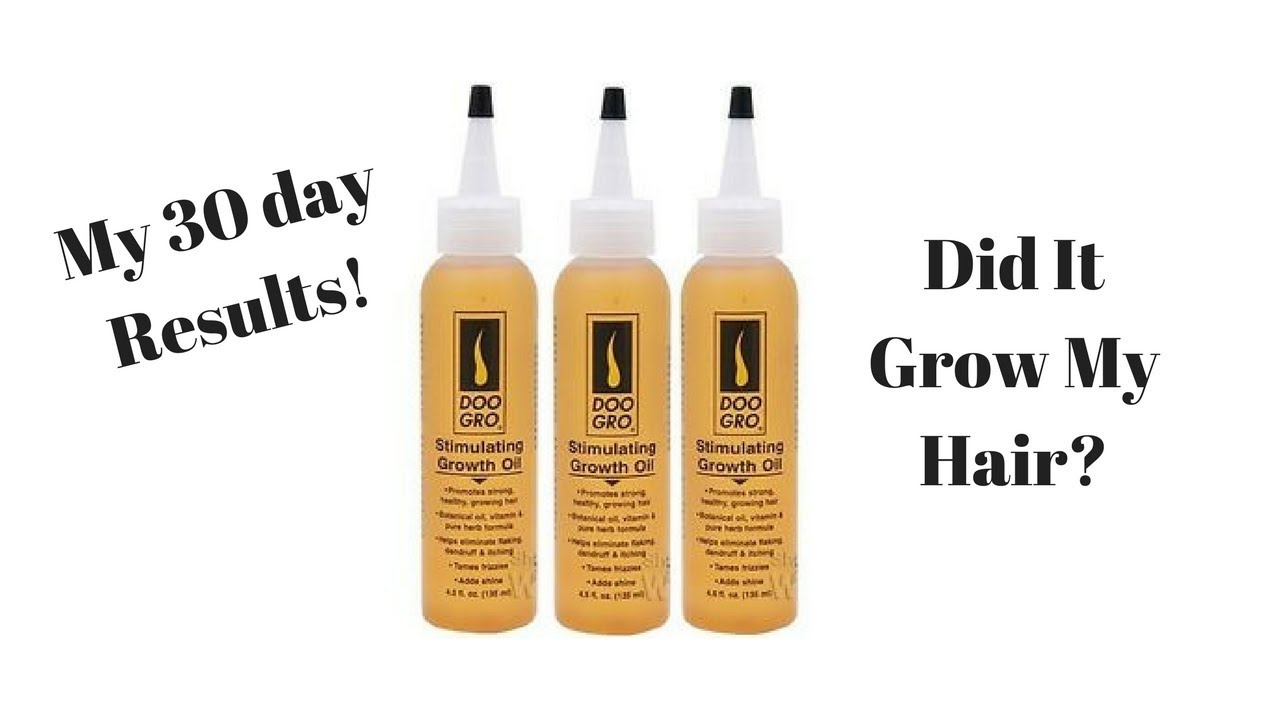 Doo Gro Stimulating Growth Oil One Month Update (30 Day Results Update)