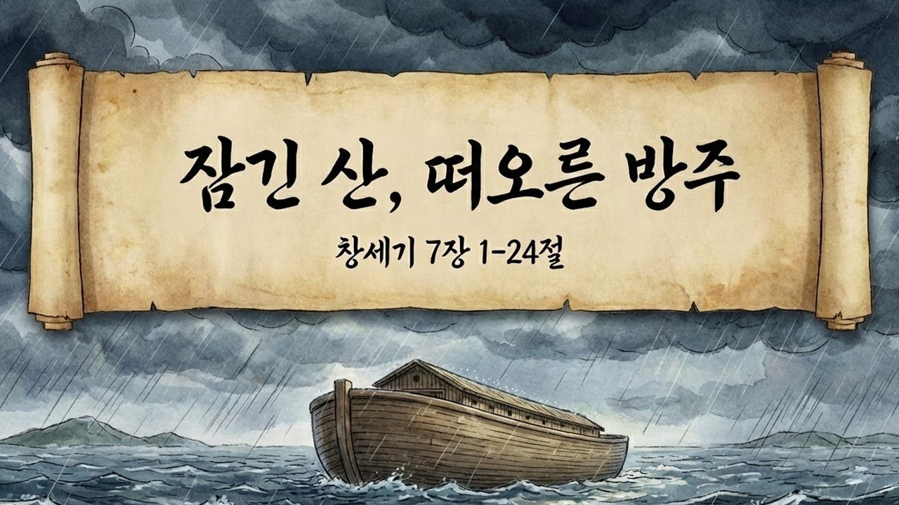 [매일성경] 큐티 26년 1월 10일(토) 창세기 7장