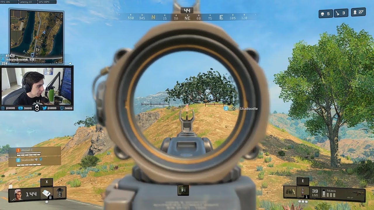 Skadoodle about Shroud's Playstyle