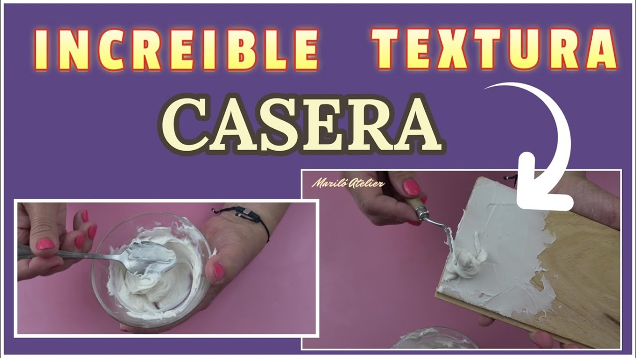 (PASO A PASO) COMO CREAR  TEXTURA CASERA muy ECONÓMICA Y SORPRENDENTE!!!!!😮😮