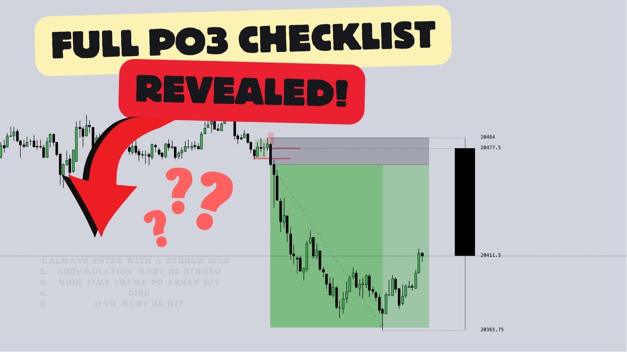 FULL PO3 CHECKLIST REVEALED (Use this every morning)