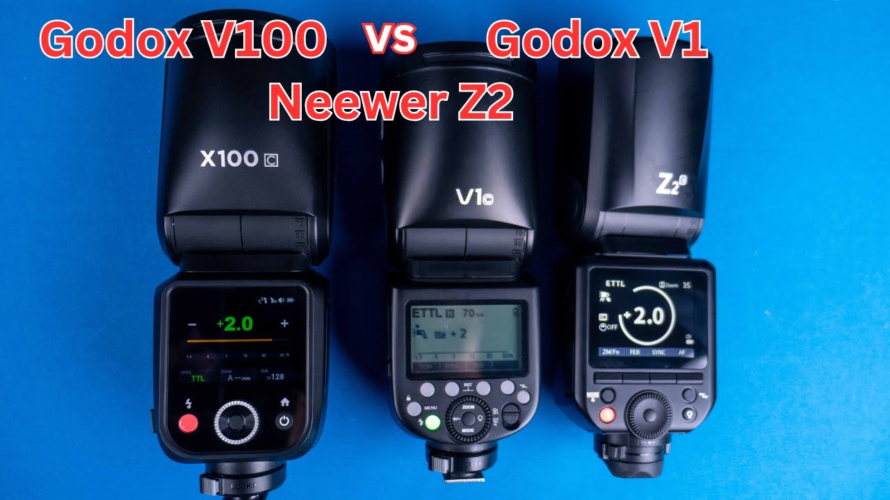 Which Flash Is Actually Worth Your Money in 2025? Godox V1/Godox V100/Neewer Z2