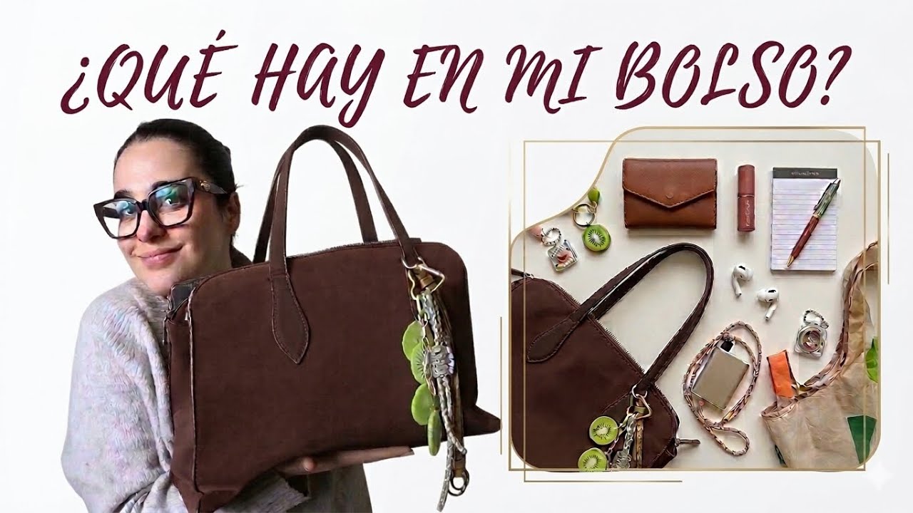 QUE HAY EN MI BOLSO ( FOR WORK) 