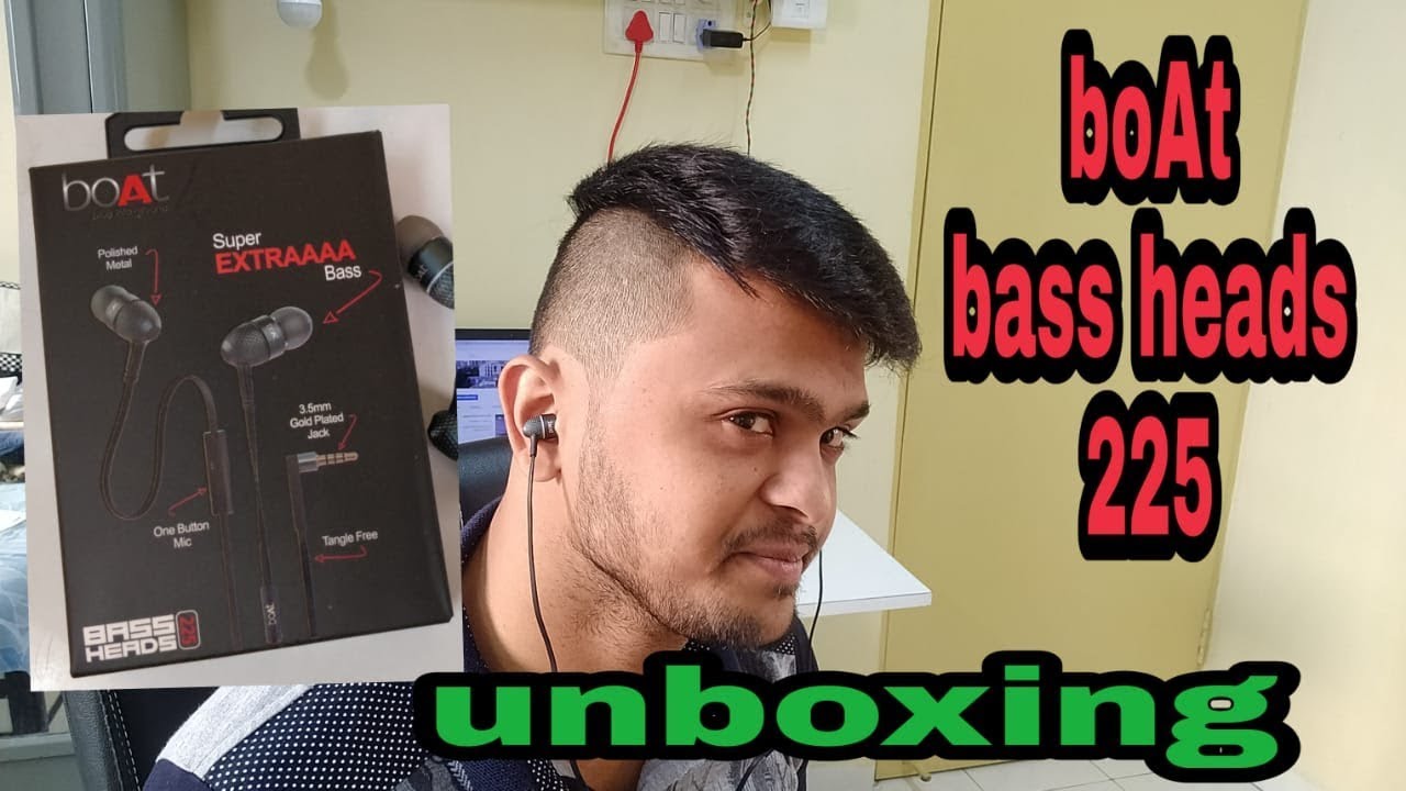boAt BassHeads 225 in-Ear Super Extra Bass Headphones