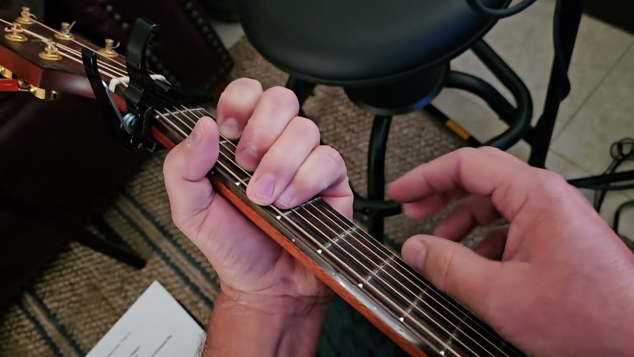 WAITING FOR THAT DAY acoustic guitar lesson GEORGE MICHAEL