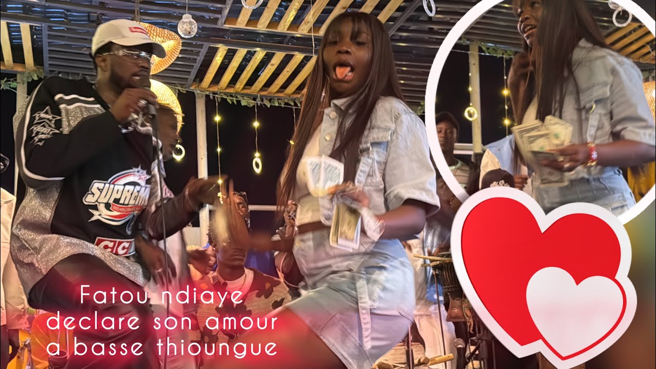 Eske do bandit, Fatou Ndiaye déclare son amour a Basse thioungue et battre des billet de dollars