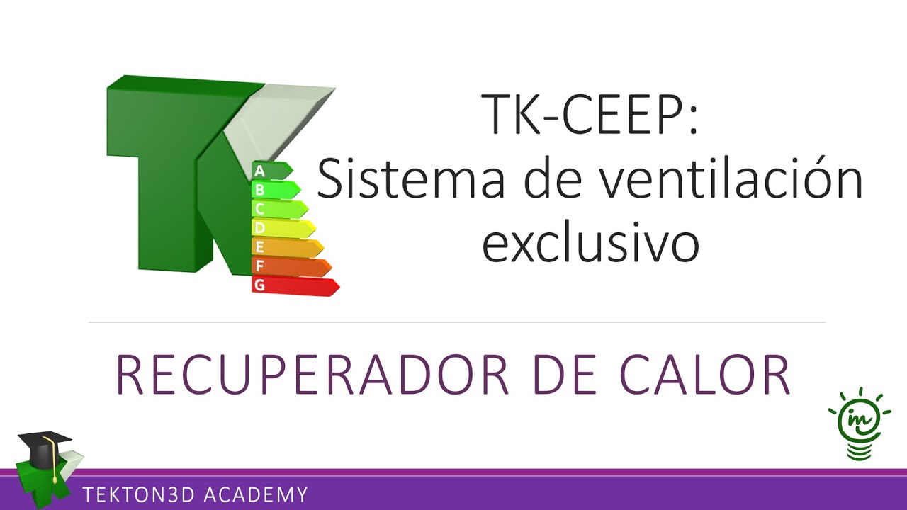 TeKton3D - Incluir recuperador de calor