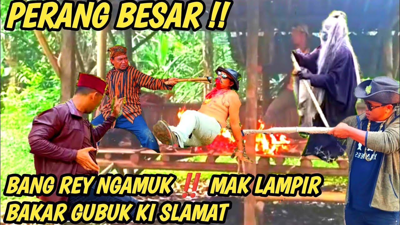 BANG REY LAMPUNG✔️BANG REY NGAMUK MAK LAMPIR BAKAR GUBUK KI SLAMAT ‼️ REMONDO DI BAKAR HIDUP HIDUP