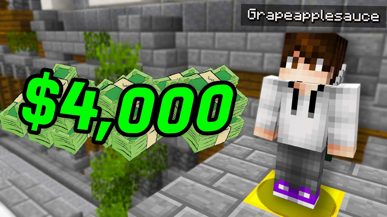 How I won $4,000 playing Minecraft...