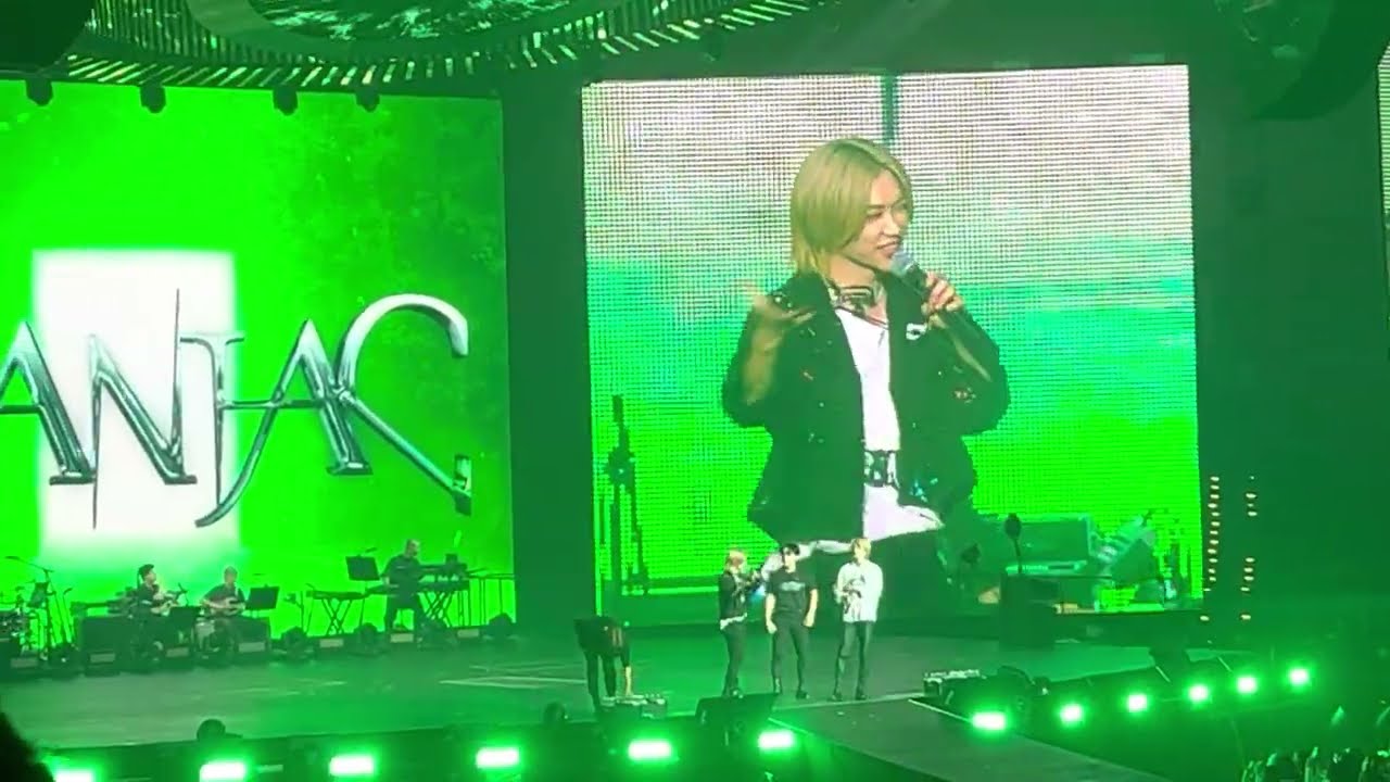 Felix, Hyunjin “Ice Cream”, Changbin “Mirror Mirror” - Stray Kids Maniac Fort Worth 2023 Live