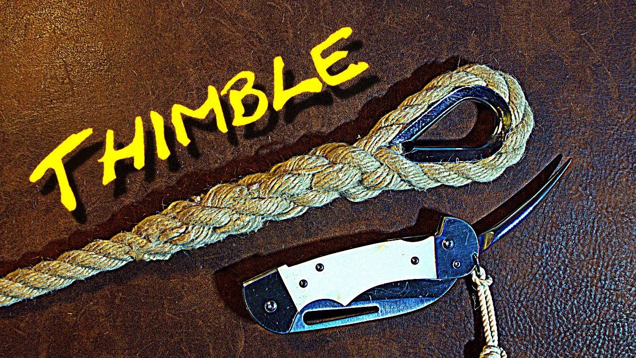 Splicing a Thimble to a Rope Tutorial (Brion Toss Method)