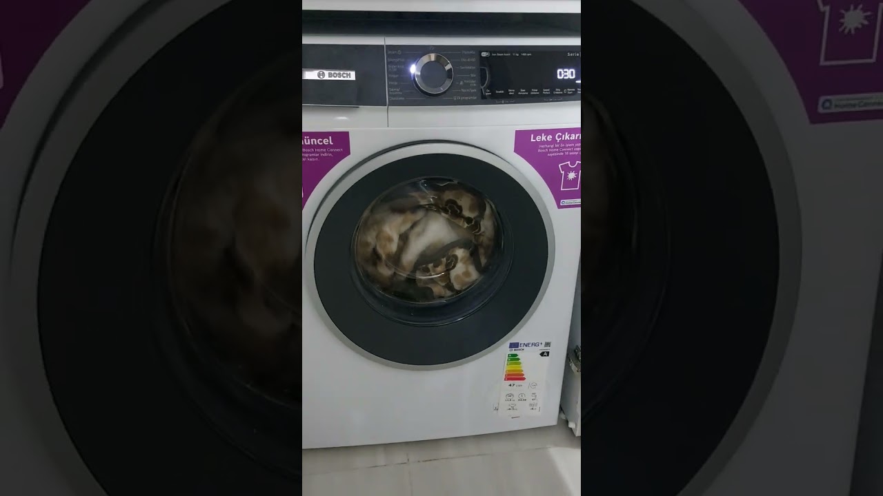 bosch serie 6 çamaşır makinesi yük tartım sistemi