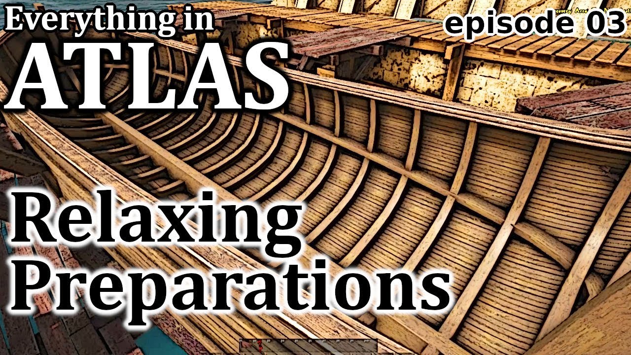 How to Build SLOOP and Make FUR CLOTHES | Everything in ATLAS (Early Access) | S01 Ep03