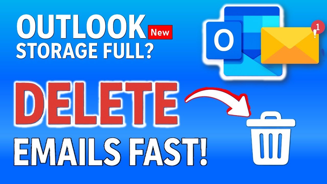 Outlook Storage Full? Bulk Delete Emails in New Outlook (2025 Guide)