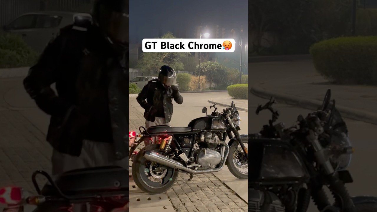 Continental gt 650|limited edition black chrome #continentalgt650 #gt650 #shorts #trending #youtuber
