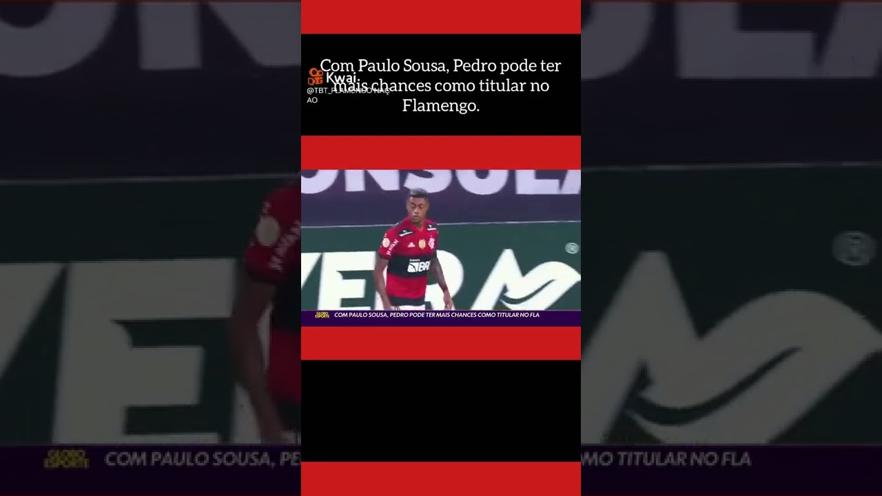 Pedro titular no  Flamengo