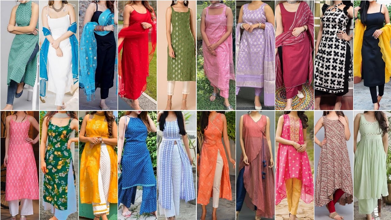 2023 ke Summer Special Sleeveless Kurti Design Ideas For Girls 2023 |