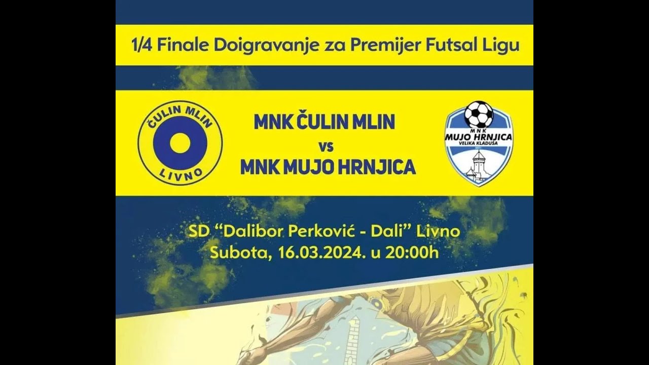 MNK ČULIN MLIN - MNK MUJO HRNJICA
