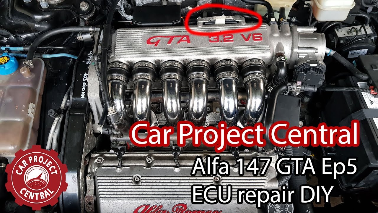 Alfa Romeo 147 GTA Эпизод 5 - Ремонт ЭБУ ПРОЧИТАЙТЕ ОПИСАНИЕ ПЕРЕД НАЧАЛОМ РАБОТЫ