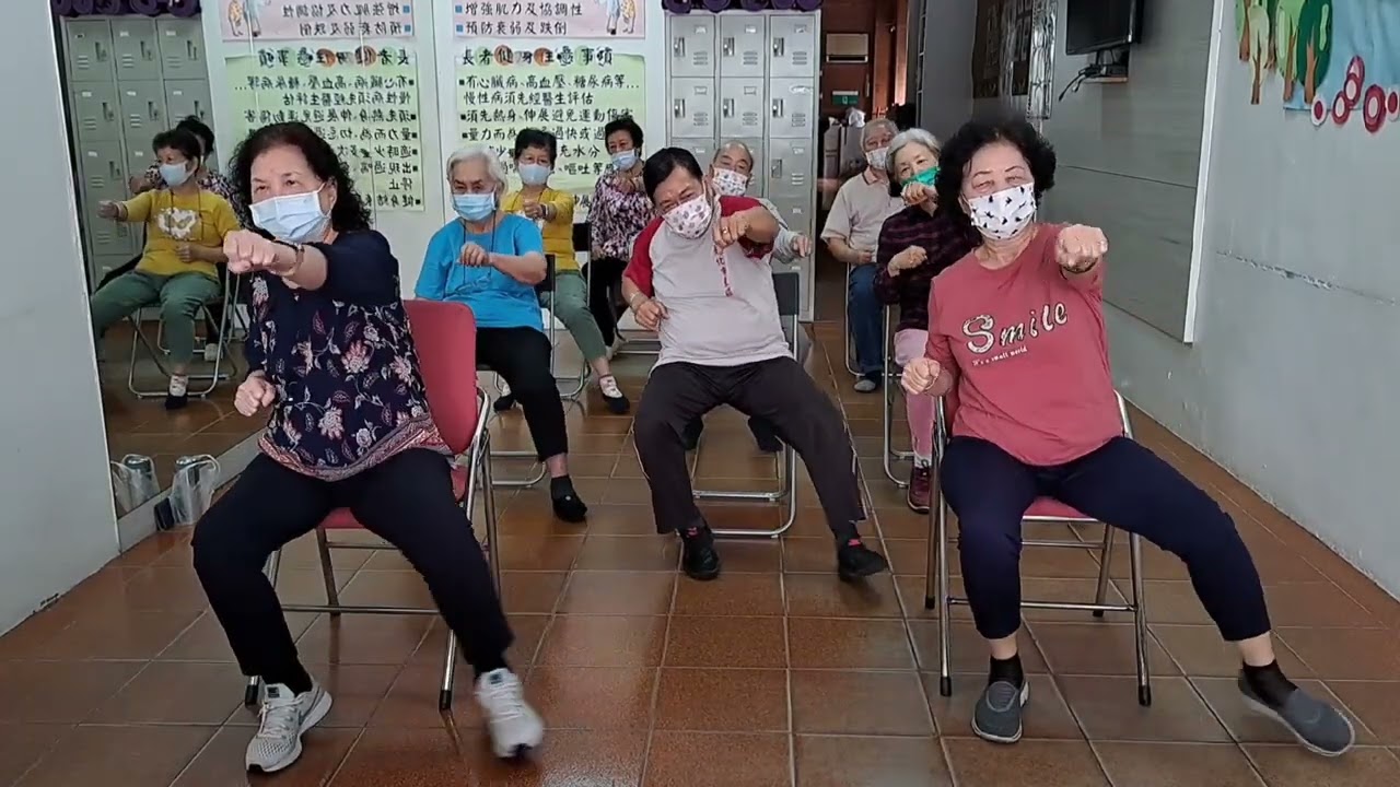 1212戰馬-銀髮族坐姿健身操（指導老師：黃鈺媄編製）