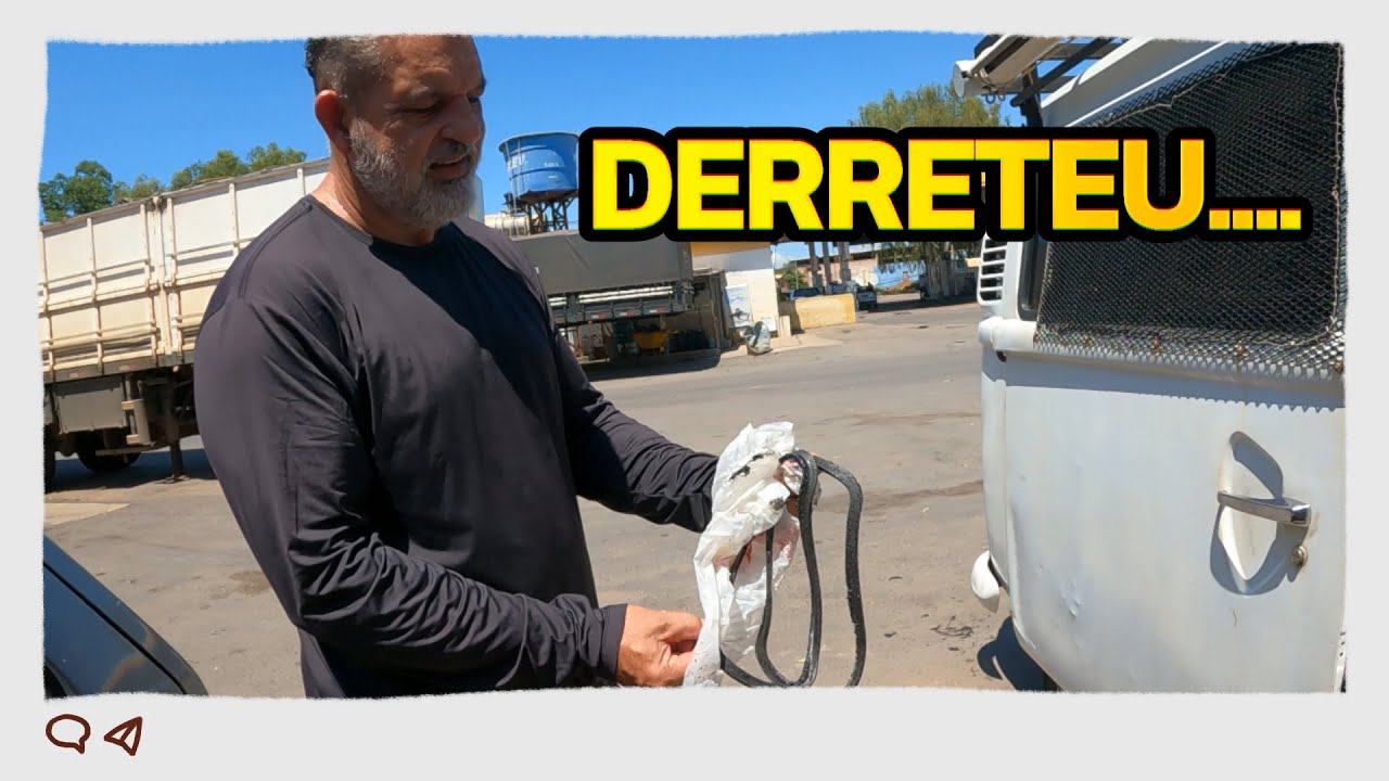 Derreteu....