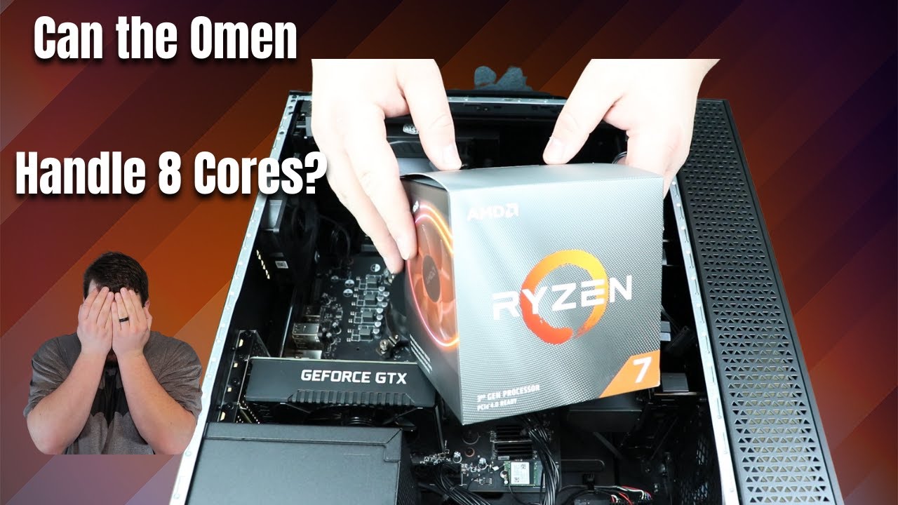Обновление процессора HP Omen 30L + тесты: Является ли Omen узким местом для процессора 3700X????
