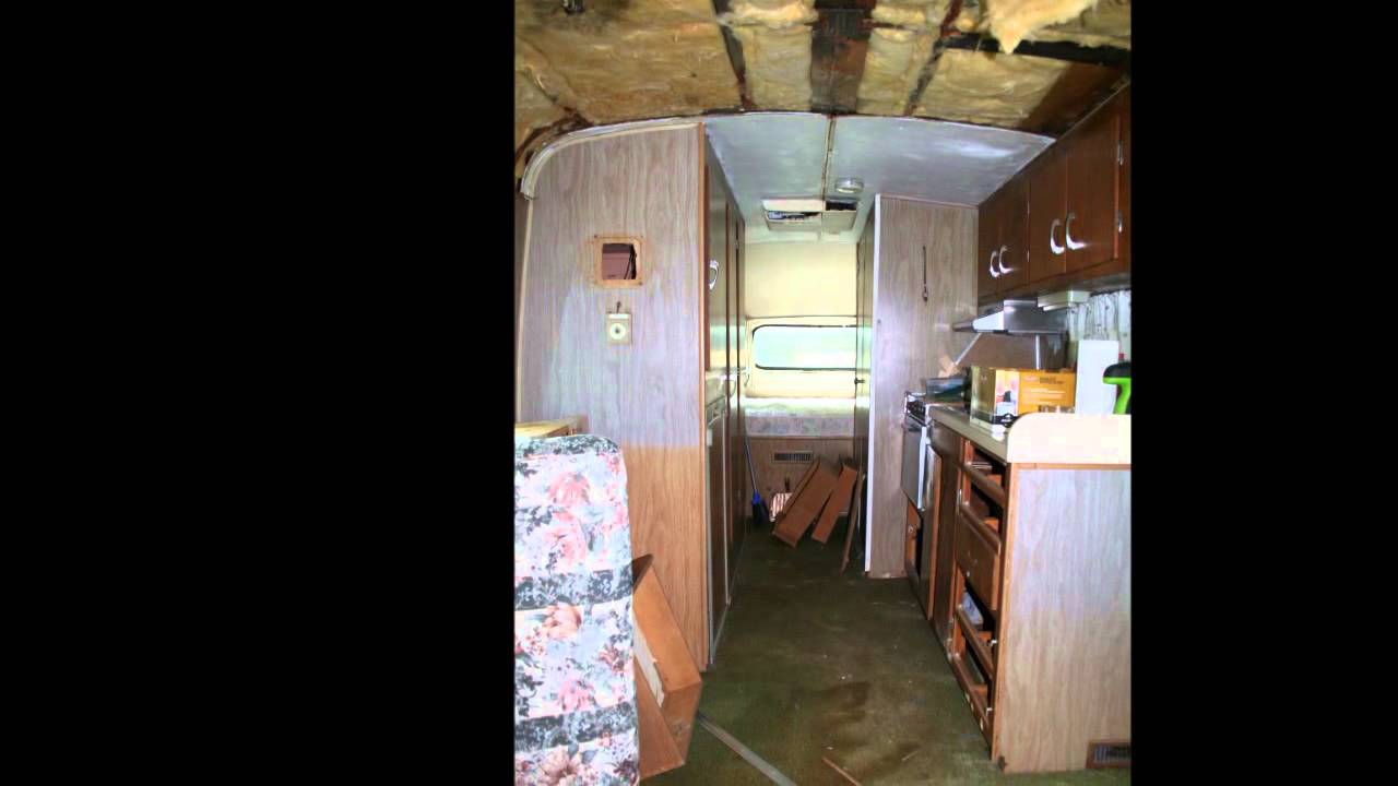 1969 Dodge Travco Before and After the Restoration July 2013
