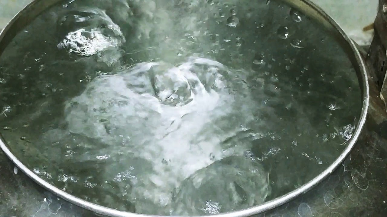 Water boils 水滾了!