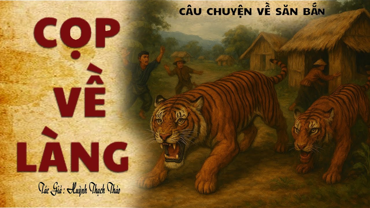 [Rất Hay] Truyện Về  Đường Rừng Săn Bắn: CỌP VỀ LÀNG | Huỳnh Thạch Thảo | Truyện Kênh Cô Vân