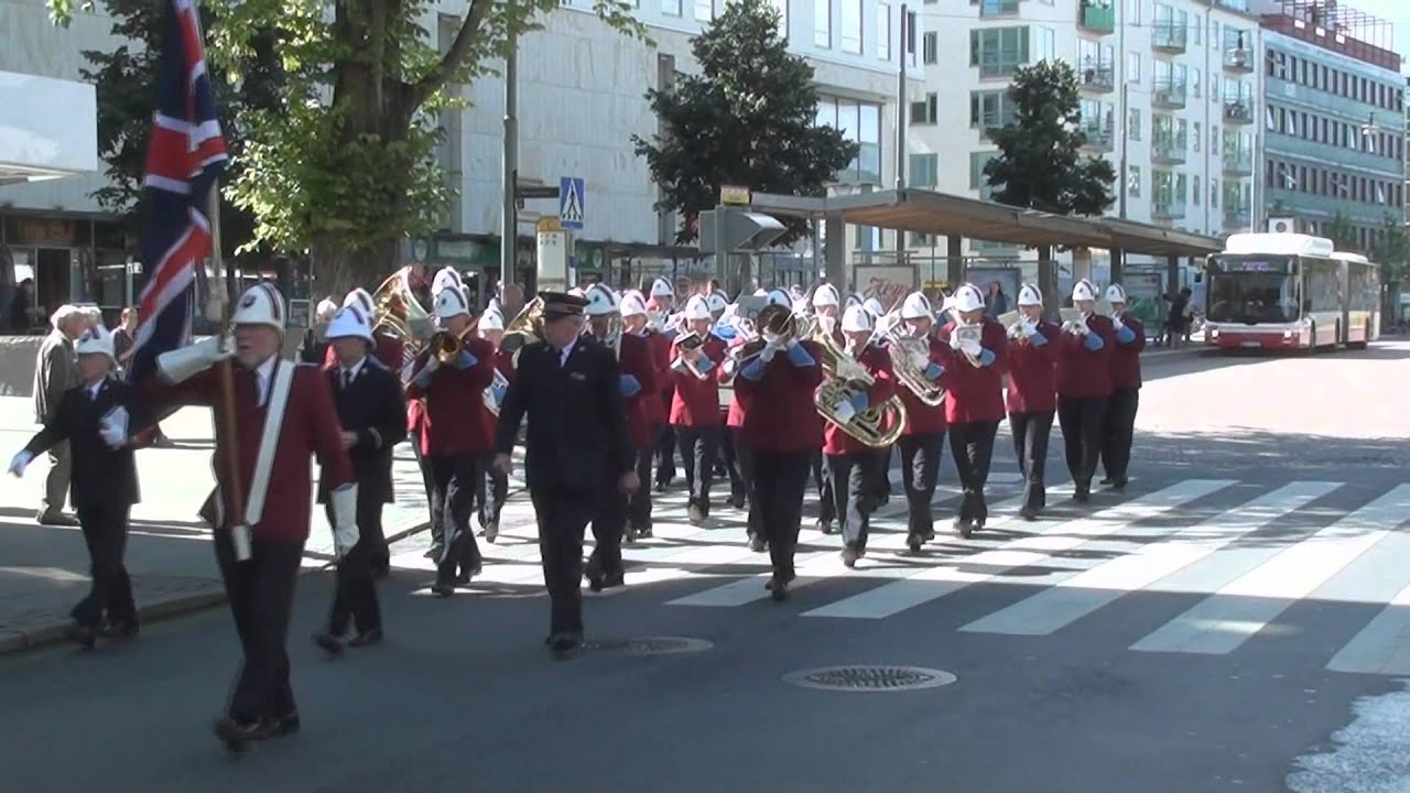 March through Jönköping - The Household Troops of the Salvation Army