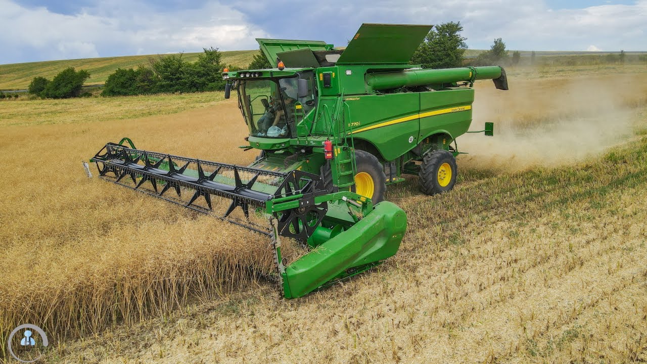 🌾2022 - 🟢JOHN DEERE S770i HillMaster, Farma Sikora CZ 🇨🇿