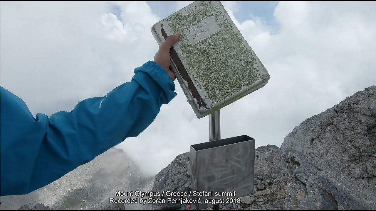 Mount Olympus / Stefani summit / Greece - The complete ascent & descent