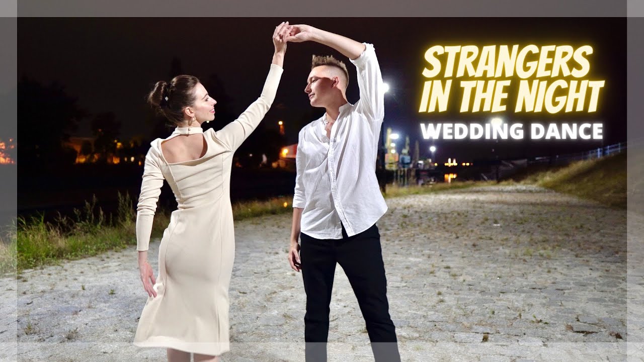 Surprise Your Guests! MAGIC & SIMPLE Wedding Dance Choreography! STRANGERS IN THE NIGHT - F. SINATRA