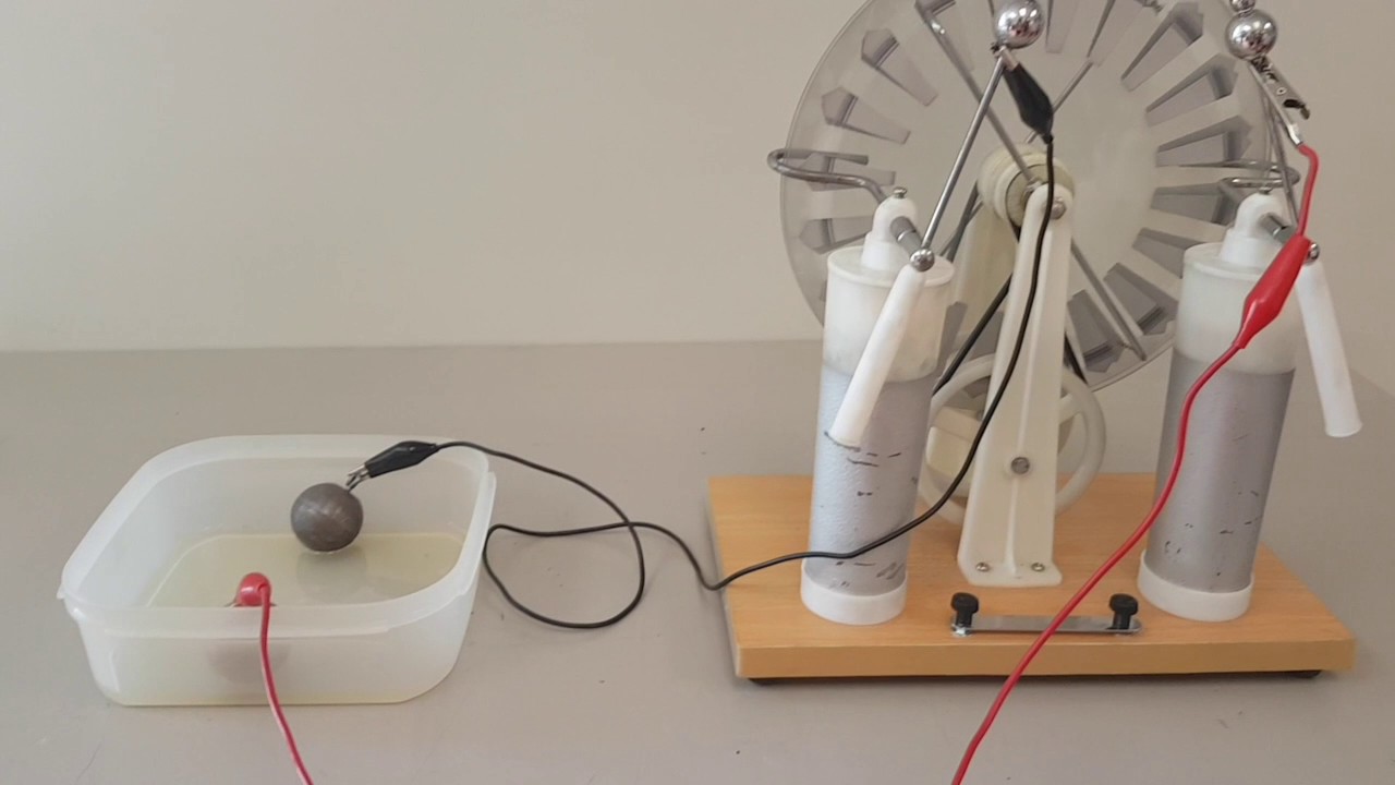 Máquina de Wimshurst - Generador electrostático