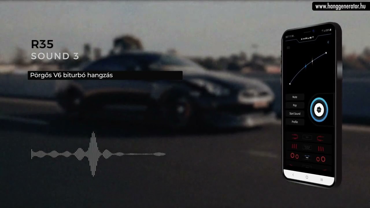 XHAUST Hanggenerátor Bemutató