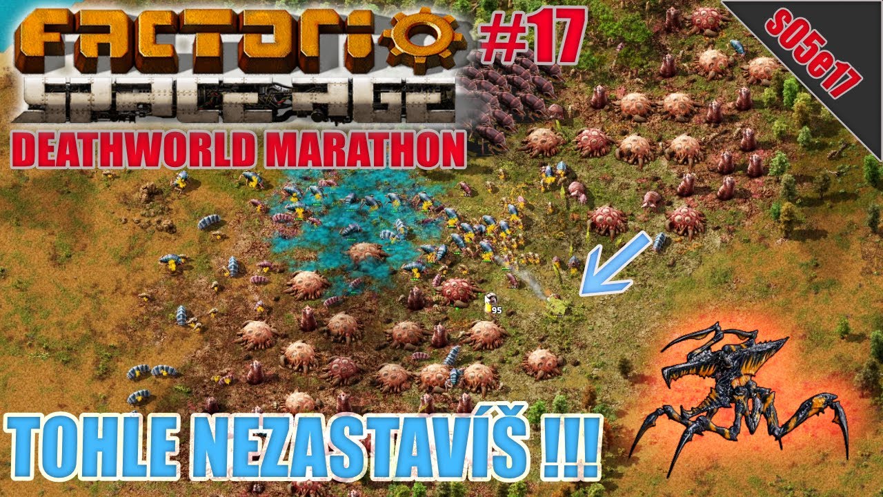 Fin&aacute;ln&iacute; či&scaron;těn&iacute; &uacute;zem&iacute; a dokončen&iacute; opevněn&iacute;. | S05E17 | Factorio: Space Age - Maraton světa smrti
