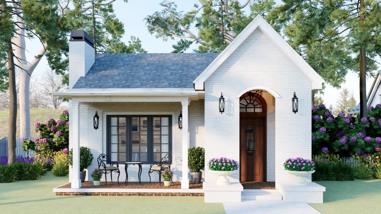 23 x 19ft (7x6m) Lovely Small Home | Beautiful in WHITE