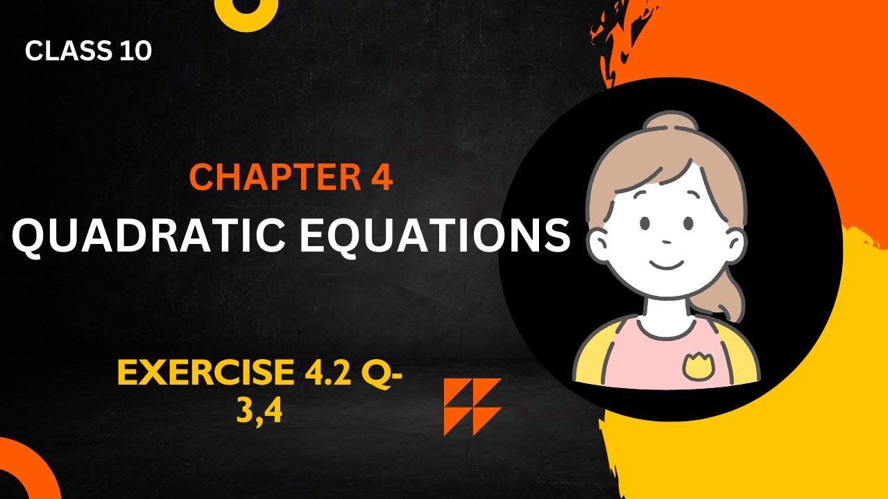 Class 10 Maths Quadratic Equations Exercise 4.2 Question 3,4 | Telugu Explanation | 10th Maths
