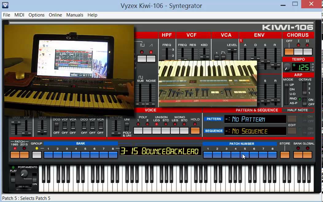 Kiwi-106 Sound Demo 1