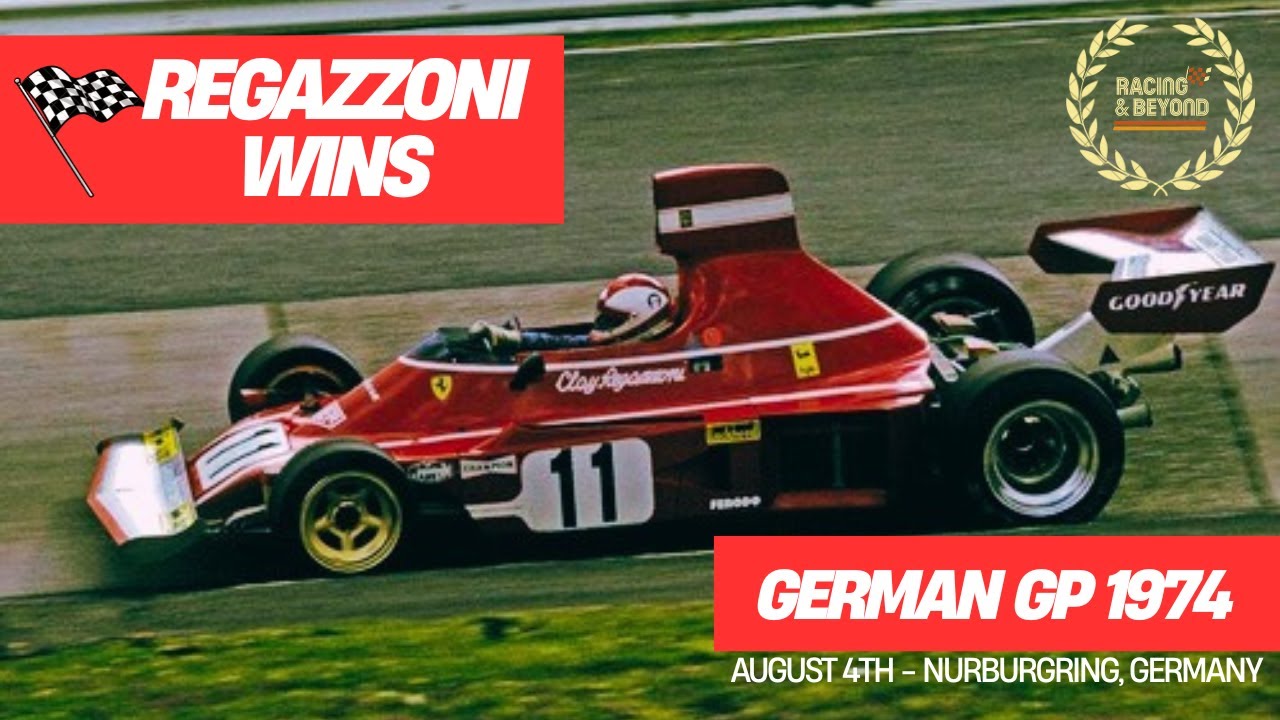 Formula 1 1974 German GP - Regazzoni's Masterclass at the Ring - F1 Highlights