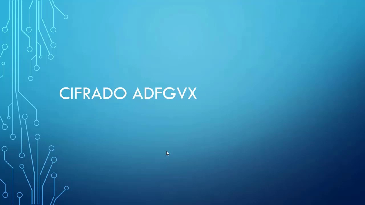 Cifrado ADFGVX