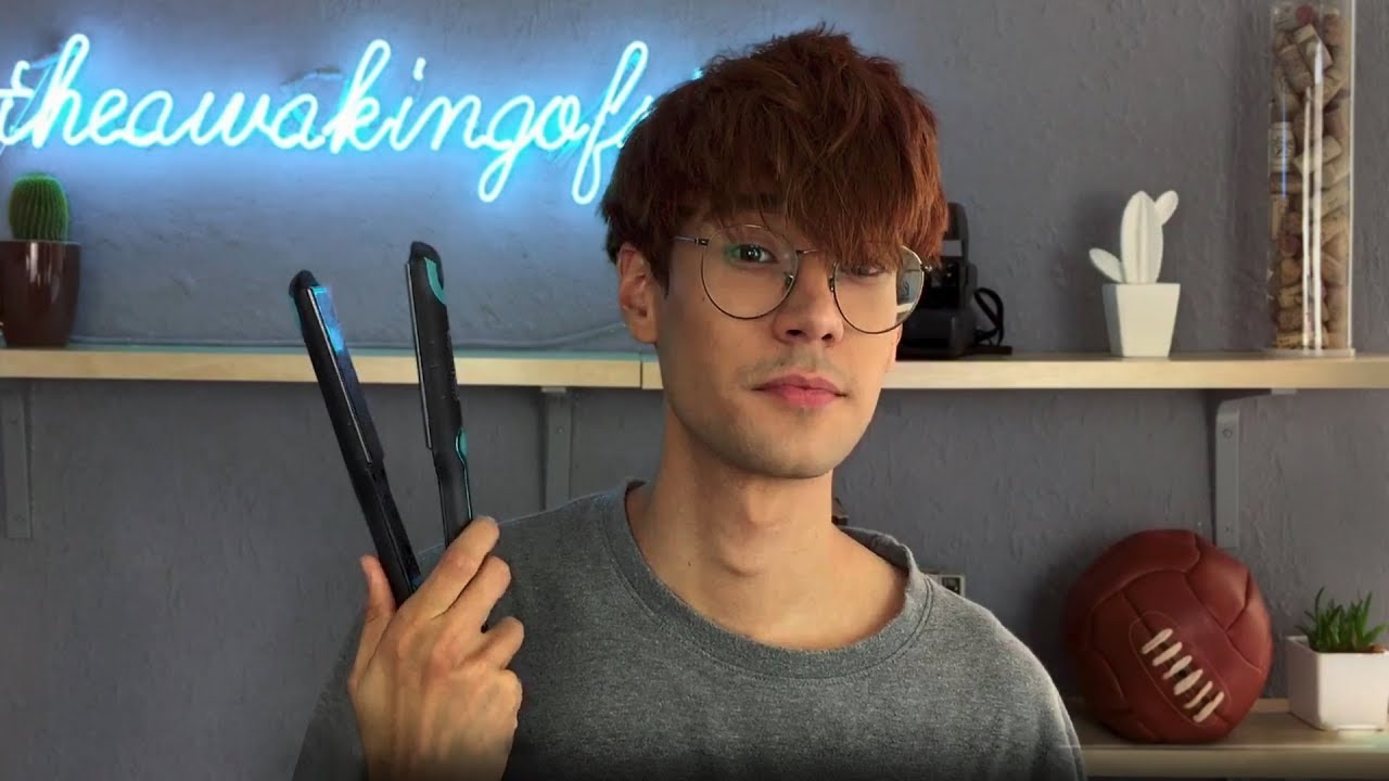 How To Straighten Thick Frizzy Hair | Men's Hair | My Hairstyles | Ruben Ramos