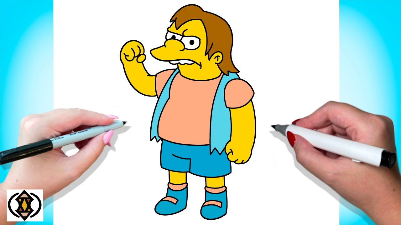 How To Draw Nelson | The Simpsons